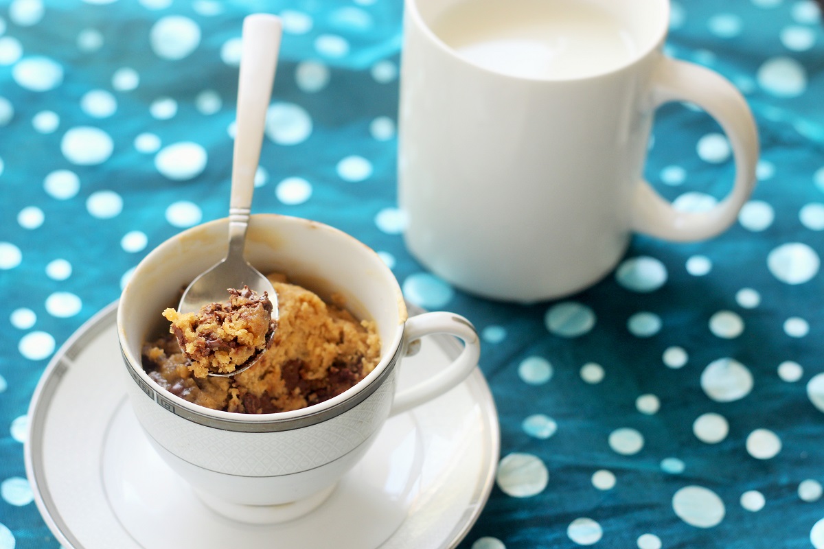 1 Minute Microwave Chocolate Chip Cookie Fas Kitchen