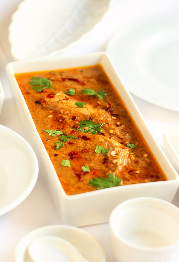 South Indian Fish Curry Recipe, Meen Kulambu, Fish Pulusu