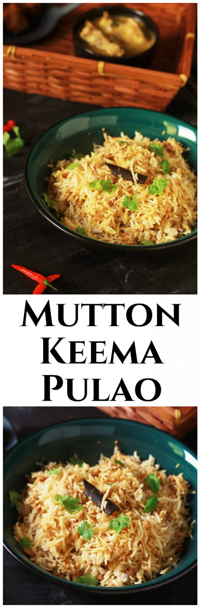 Mutton Keema Pulao recipe-A rice preparation made with mutton mince which is absolutely delicious and tasty and yet so simple to make. #indianrecipes #halalrecipes #keemapulao #muttonpulao #muttonmince #keemabiryani