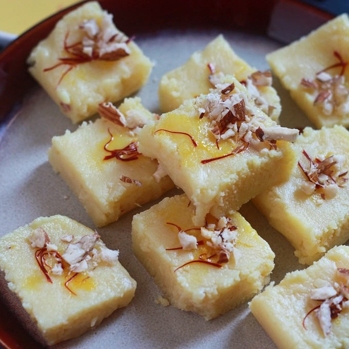 Simple Milk Powder Burfi Recipe Fas Kitchen