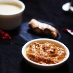 Allam Chutney Recipe or the Allam Pachadi Recipe or the ginger chutney is a traditional chutney recipe which tastes great with idli, dosa or even upma. The main ingredient which gives out the unique taste in this chutney is the ginger. For best results make this allam chutney recipe with fresh Indian ginger which gives out a strong flavor.