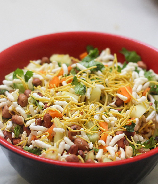 Raw Mango Bhel Recipe, made with raw mangoes is a splendid snack that would leave you wanting for more.