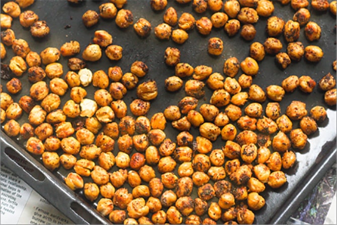 crispy chickpea