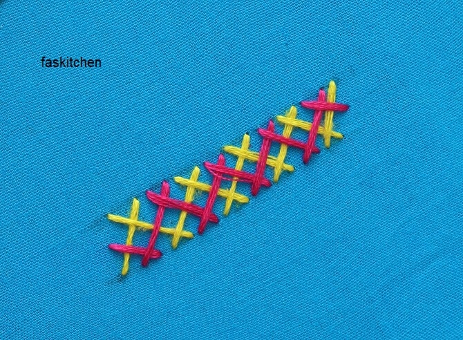 double herringbone stitch