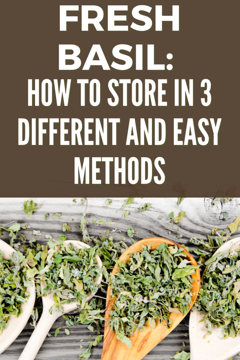 How To Store Fresh Basil In 3 Different & Easy Methods Fas Kitchen