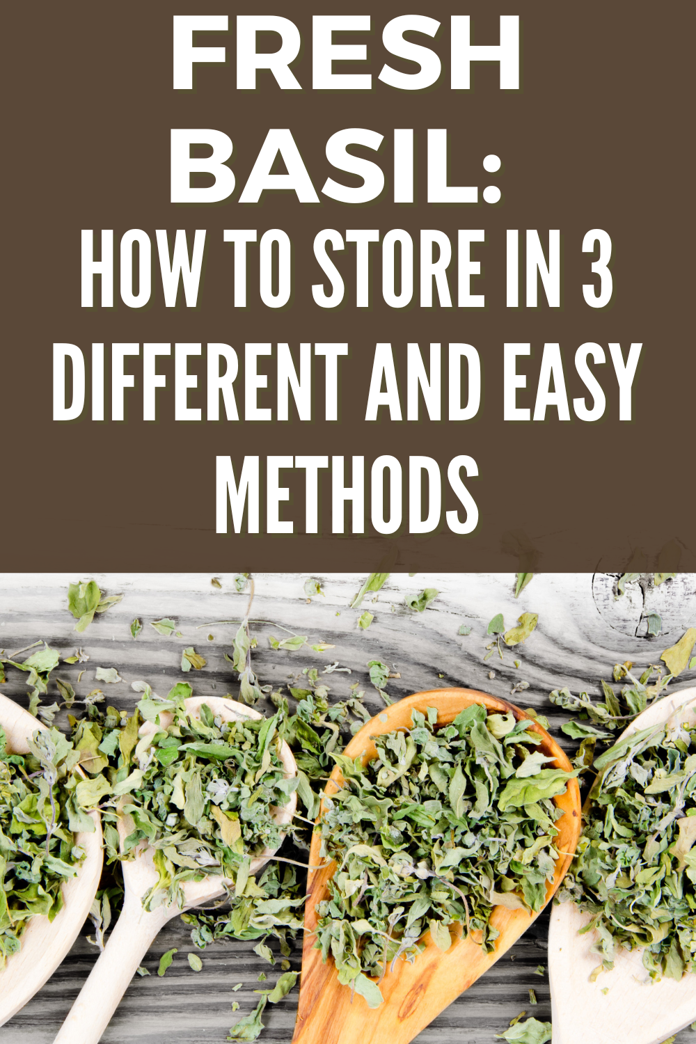How To Store Fresh Basil In 3 Different & Easy Methods Fas Kitchen
