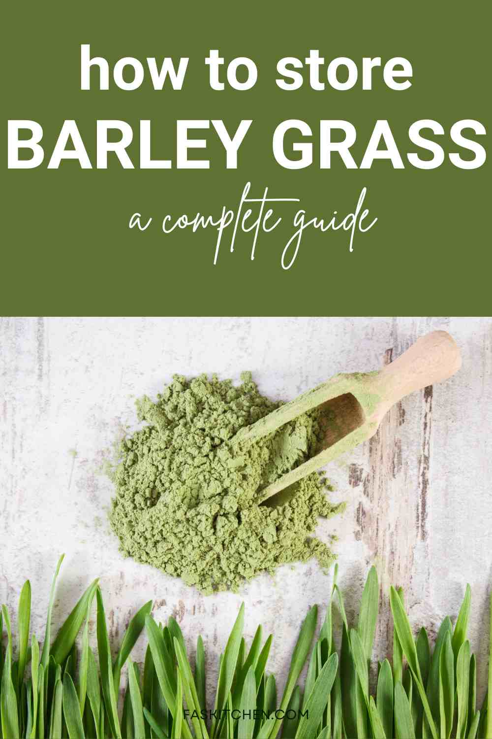 barley grass store