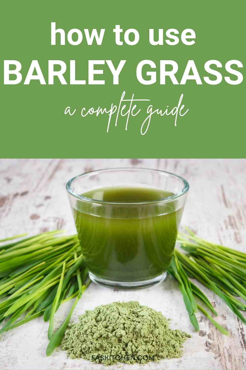 barley grass use