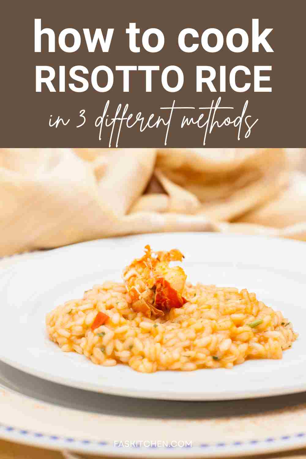 cooking risotto rice
