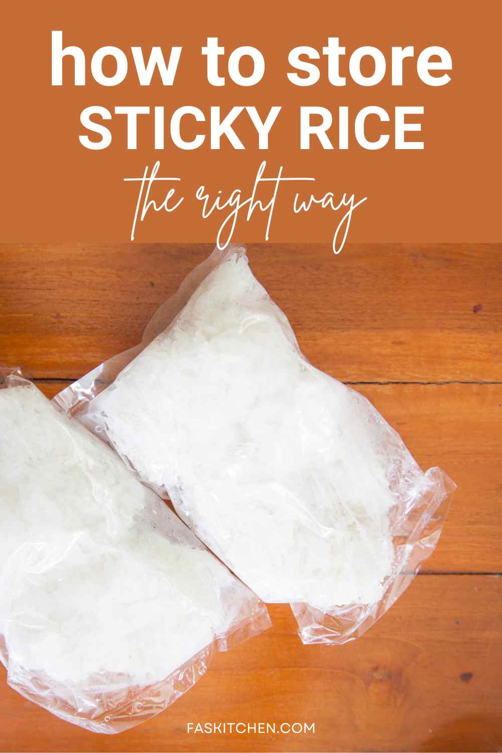 storing sticky rice