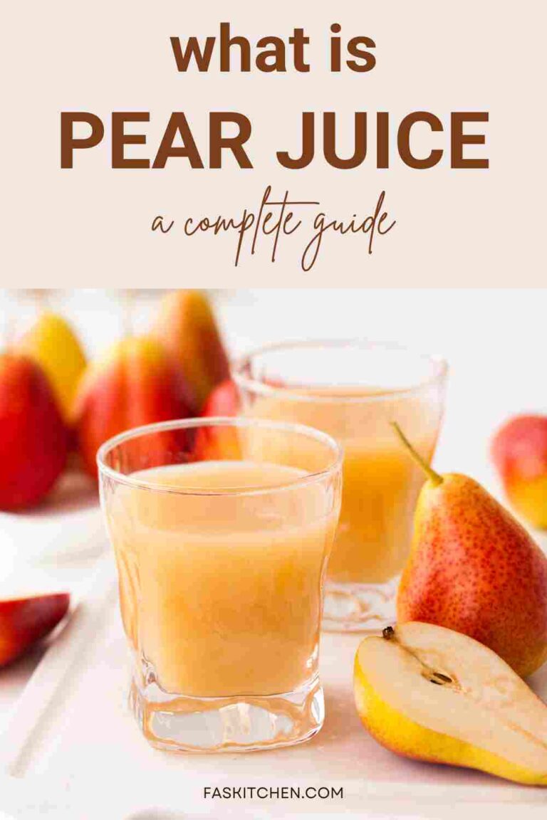 Pear Juice 101 Nutrition, Benefits, How To Use, Buy, Store Pear